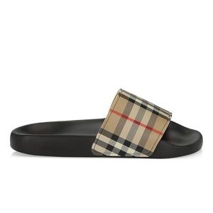 Furley vintage check pool slides